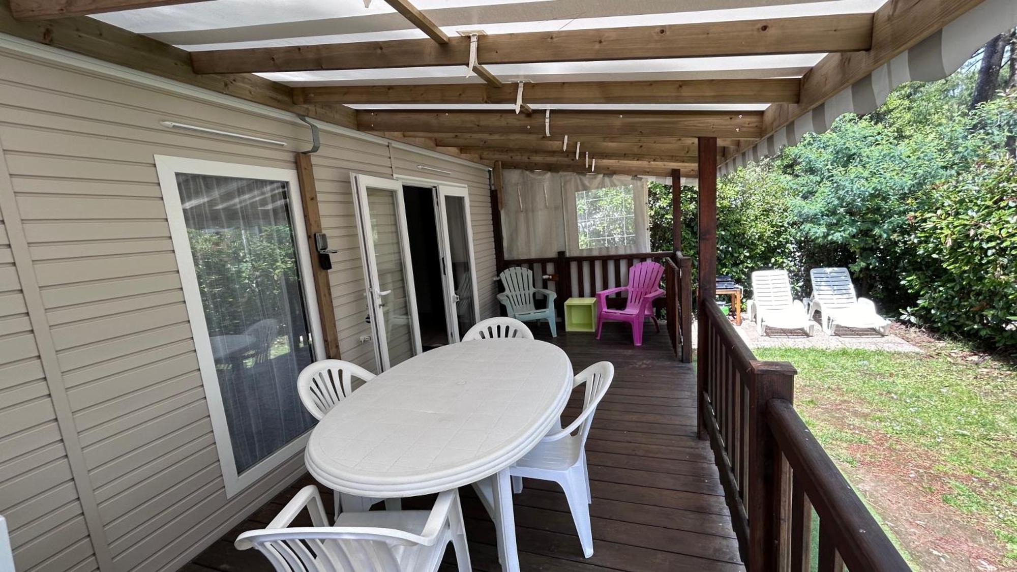 Campingplatz Mobil De 44m2 La Palmyre